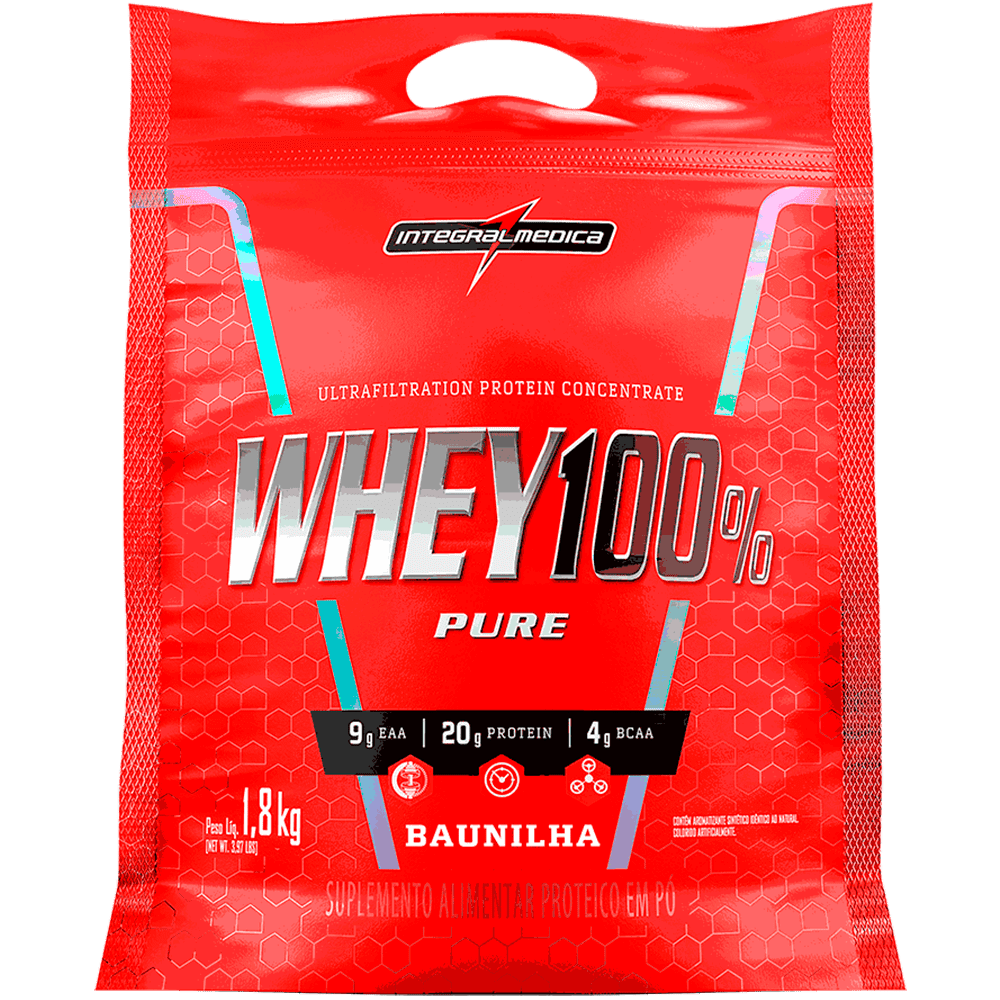 WHEY 100% 1.8KG INTEGRALMEDICA