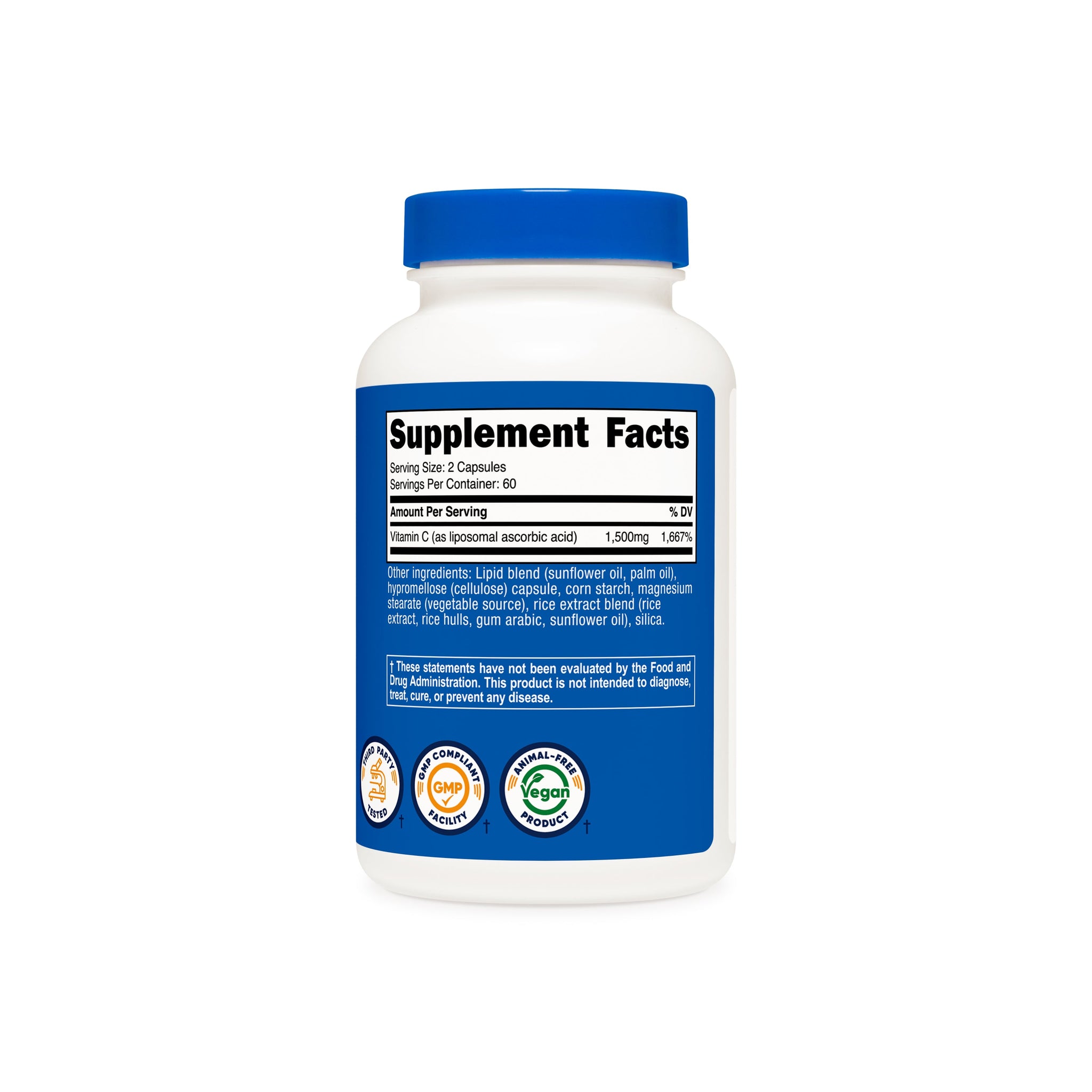 VITAMINA C LIPOSOMAL / 60 SRV. NUTRICOST.