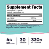 MYO D-CHIRO INOSITOL 30 SERVICIOS NUTRICOST