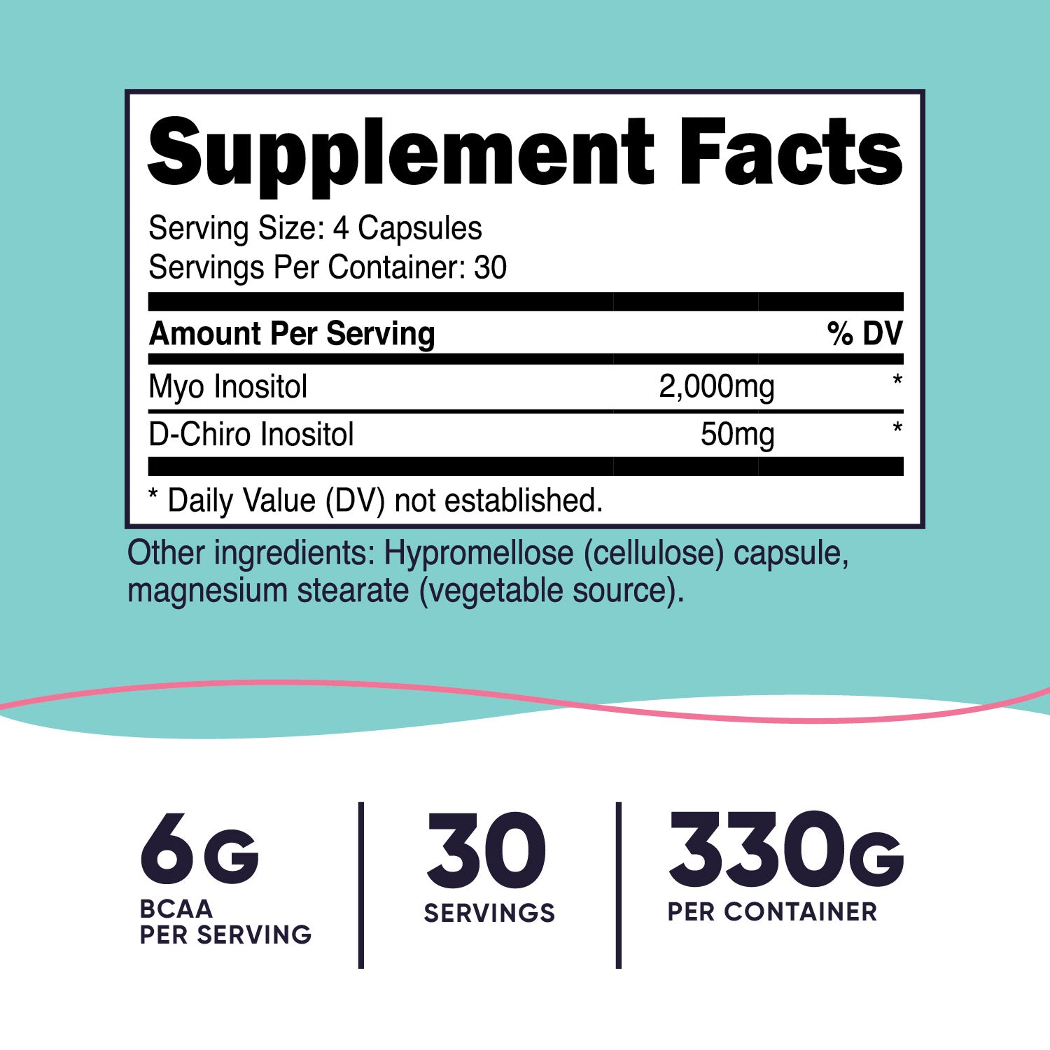 MYO D-CHIRO INOSITOL 30 SERVICIOS NUTRICOST