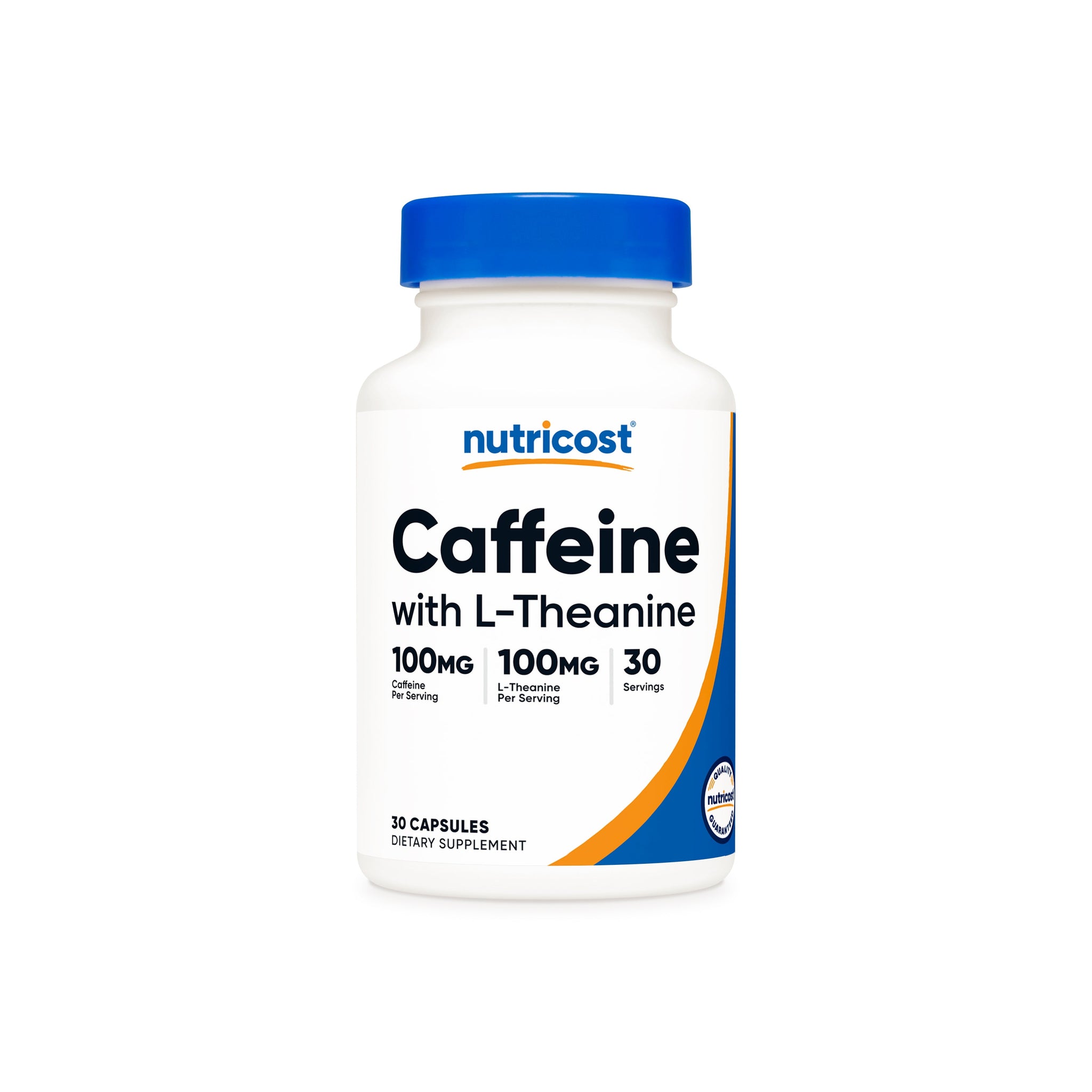 CAFEÍNA CON L-THEANINA / 30 SRV. NUTRICOST