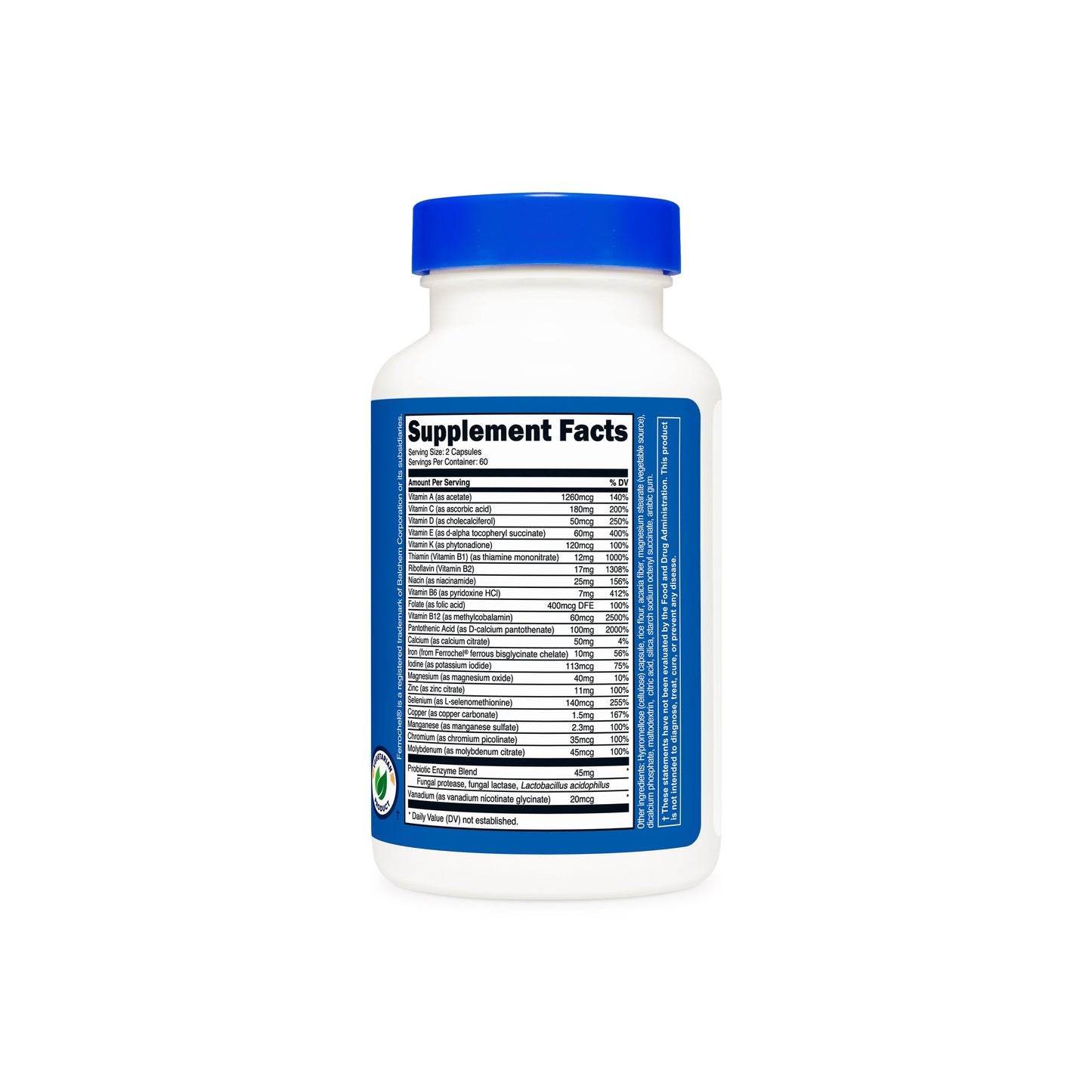 MULTIVITAMINICO  120 CAP NUTRICOST