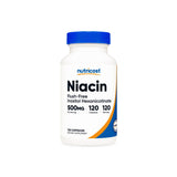 NIACIN FLUSH FREE  (500 MG) (120 Capsules) NUTRICOST