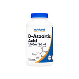 D-ASPARTIC ACID 3000MG/ 180 CAP. - NUTRICOST