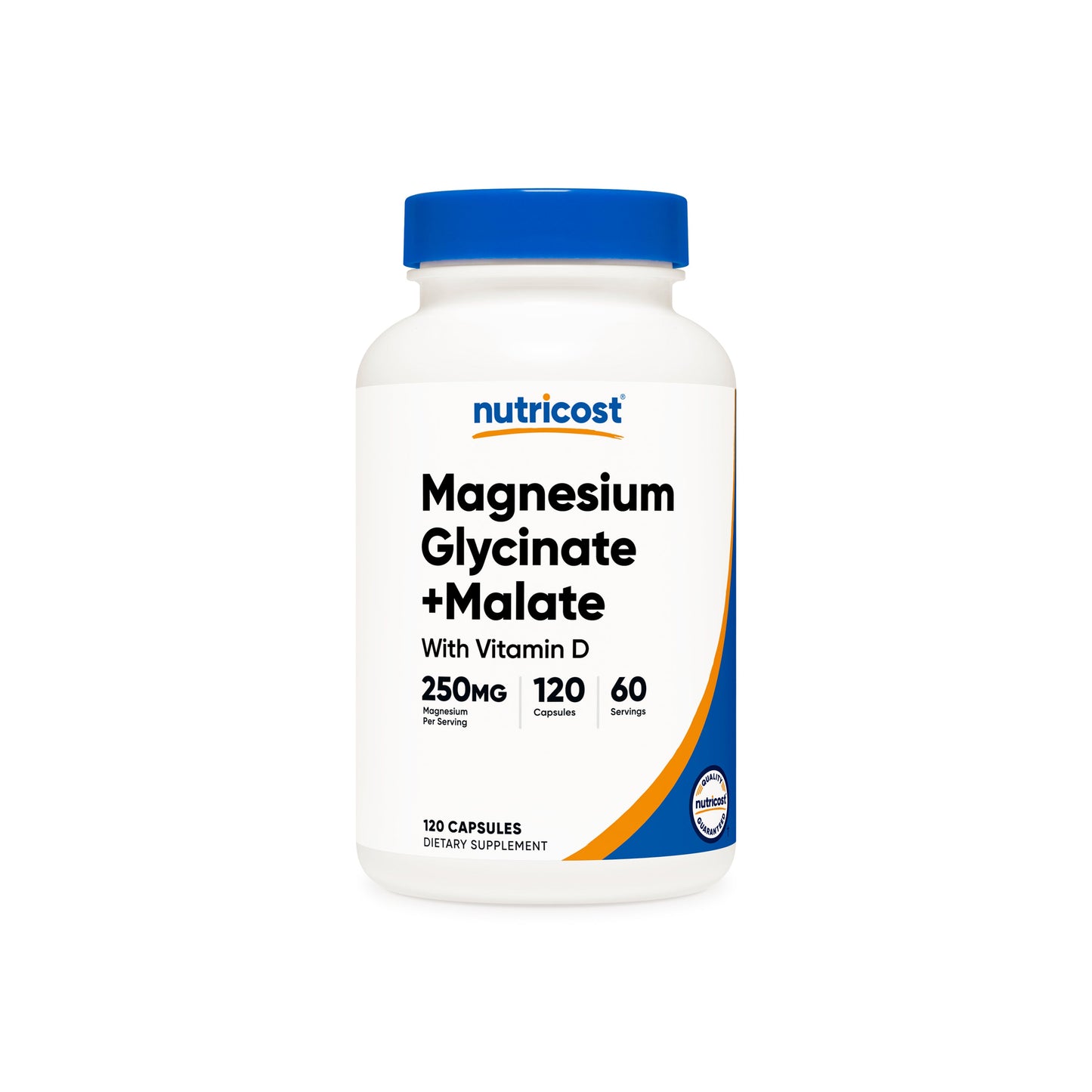 MAGNESIO GLICINATO+MALATO CON VITAMINA D 250MG /120 CAP.
