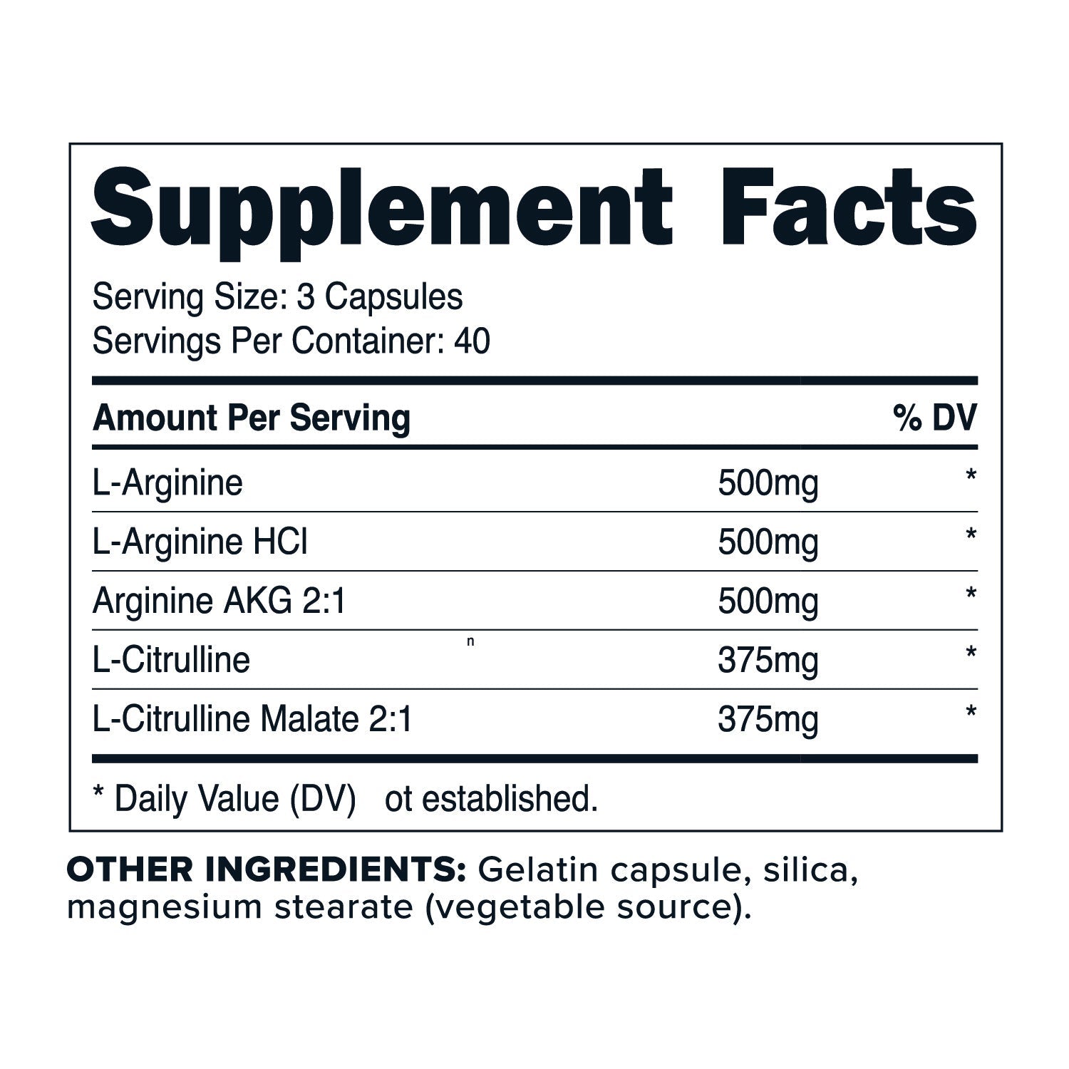 ÓXIDO NÍTRICO 2250MG / 40 SRV. NUTRICOST