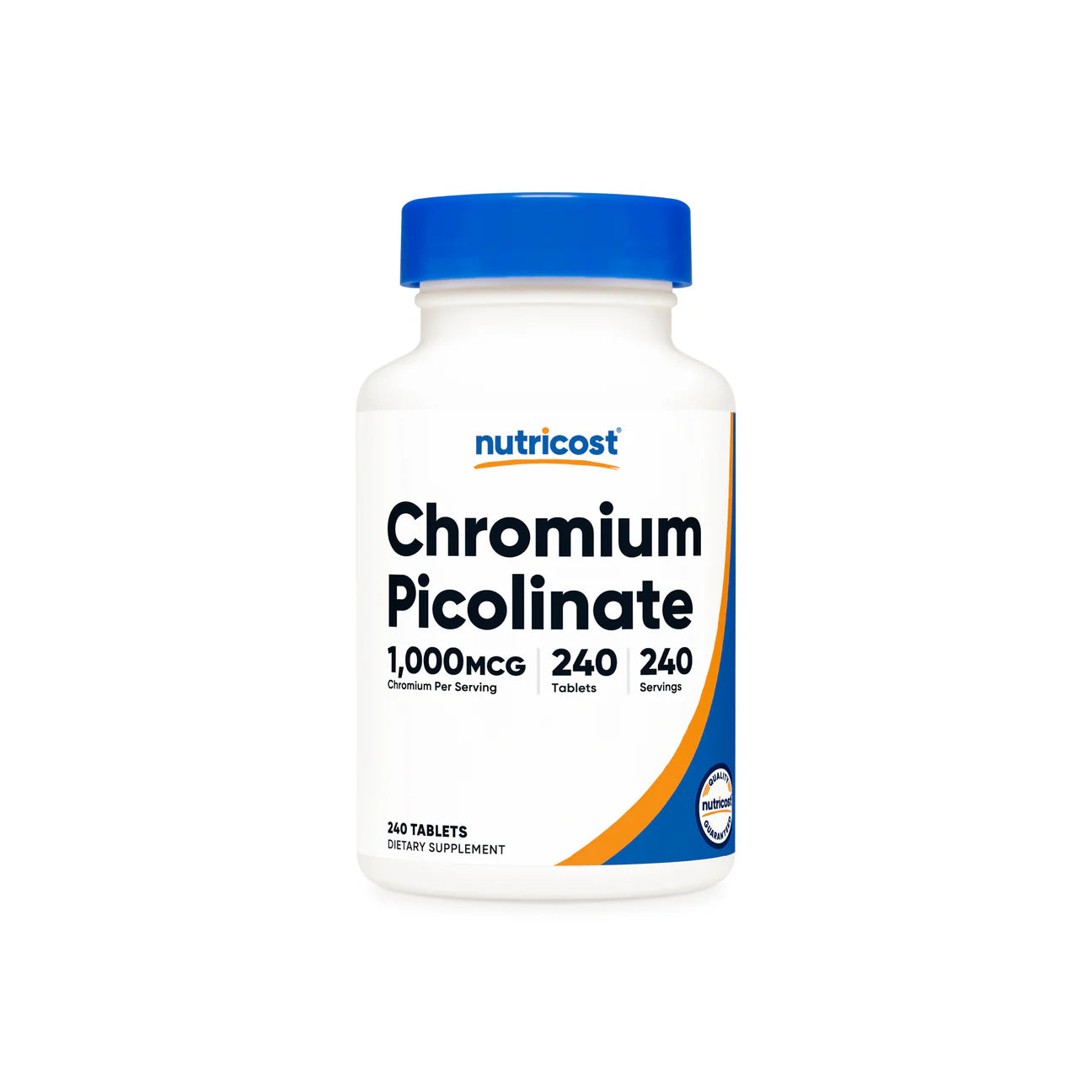 PICOLINATO DE CROMO 1000MCG /240 SRV. NUTRICOST
