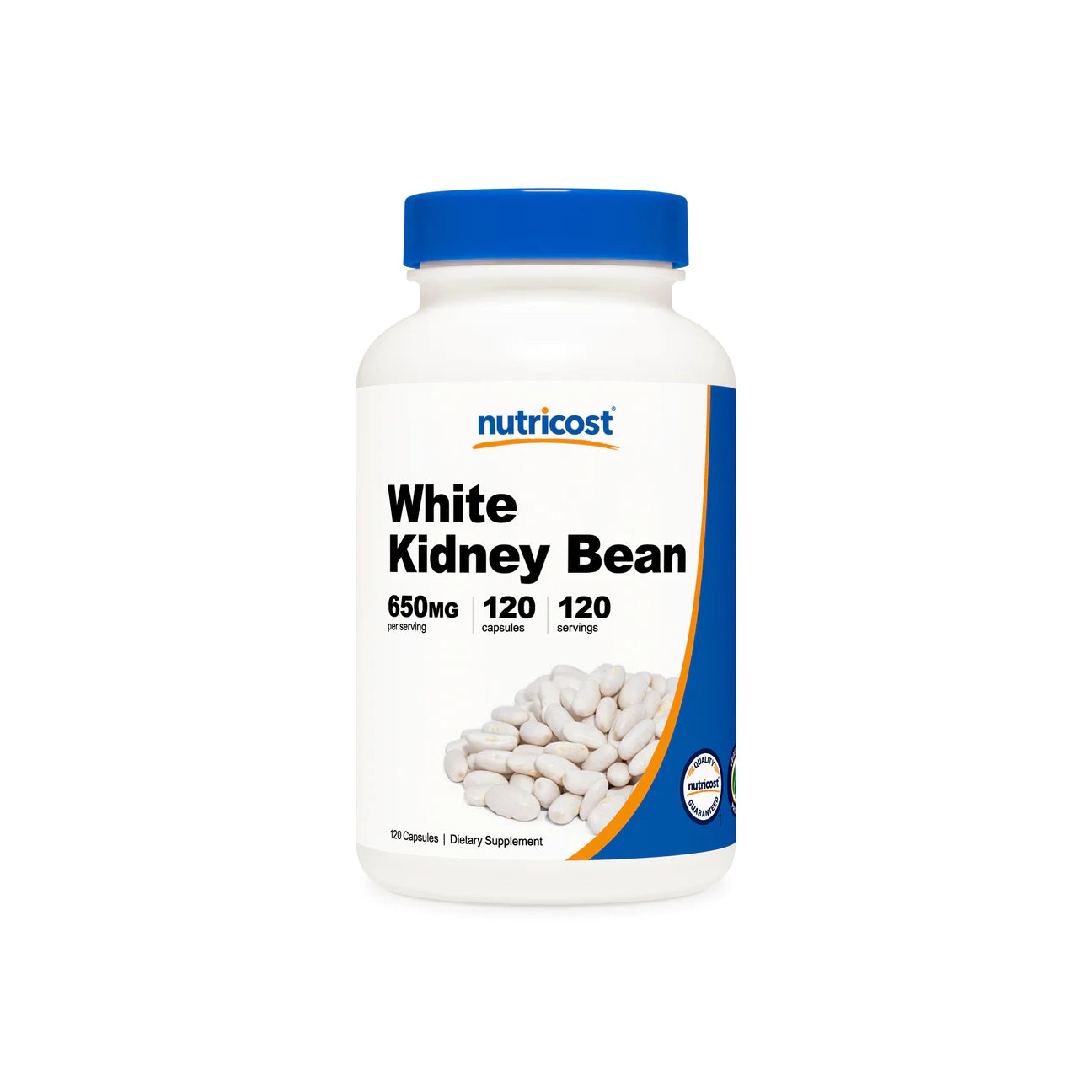 WHITE KIDNEY BEAN 650mg /120 SRV.