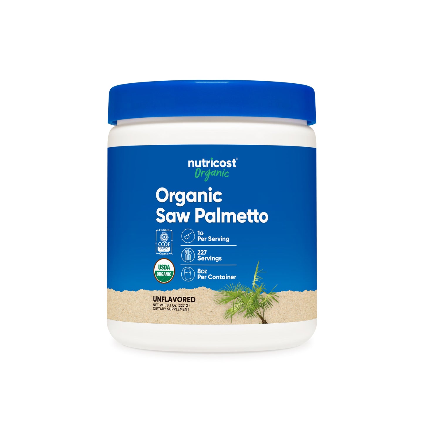 SAW PALMETO POWDER ORGANIC 8 OZ