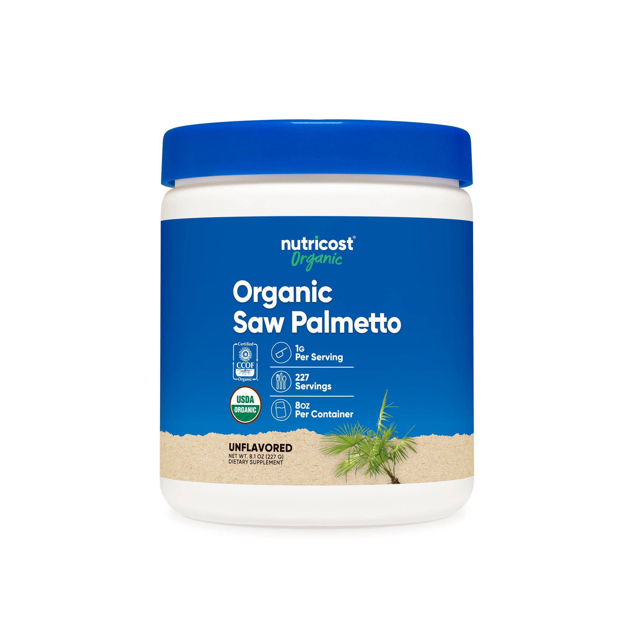 SAW PALMETO POWDER ORGANIC 8 OZ