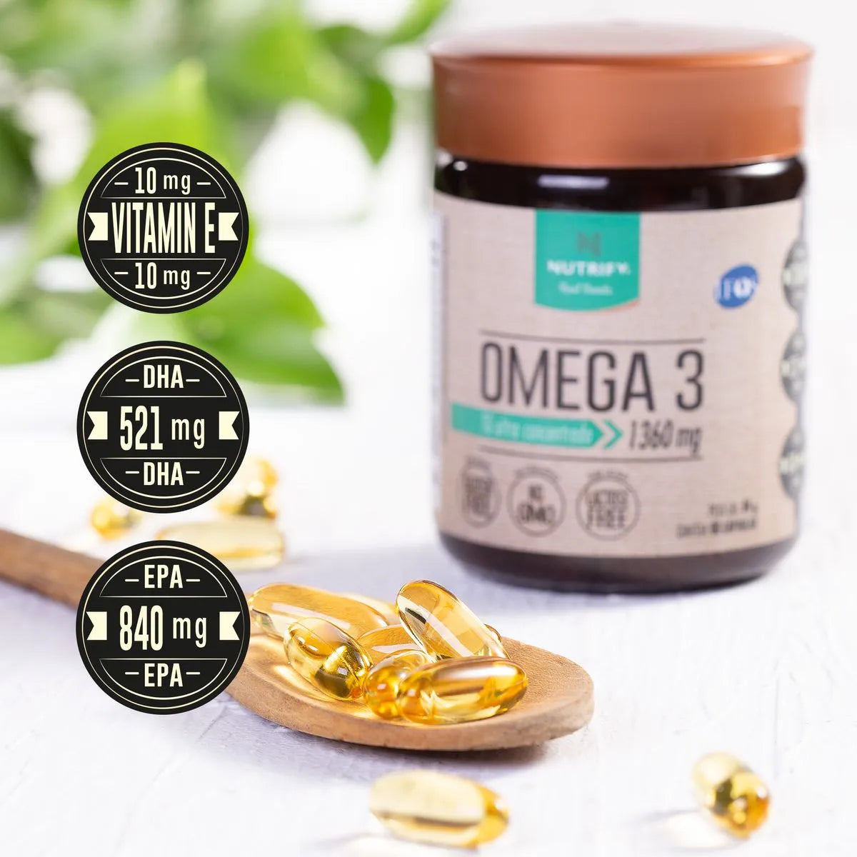 OMEGA 3 / 120 CAP. CON SELLO IFOS NUTRIFY (integralmedica)