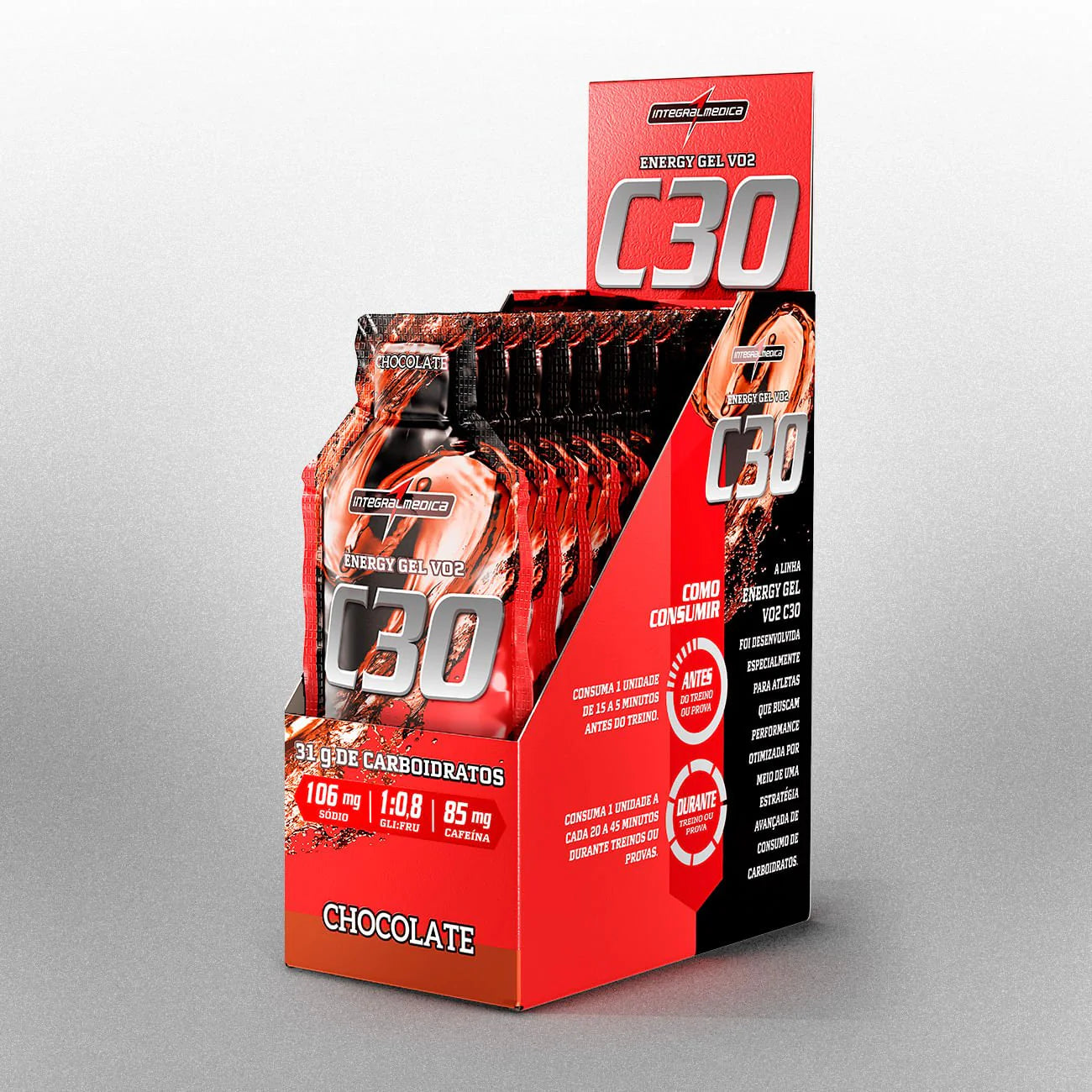 GEL (HIDRATANTE) 85MG CAFEÍNA / 31G CARBOHIDRATOS