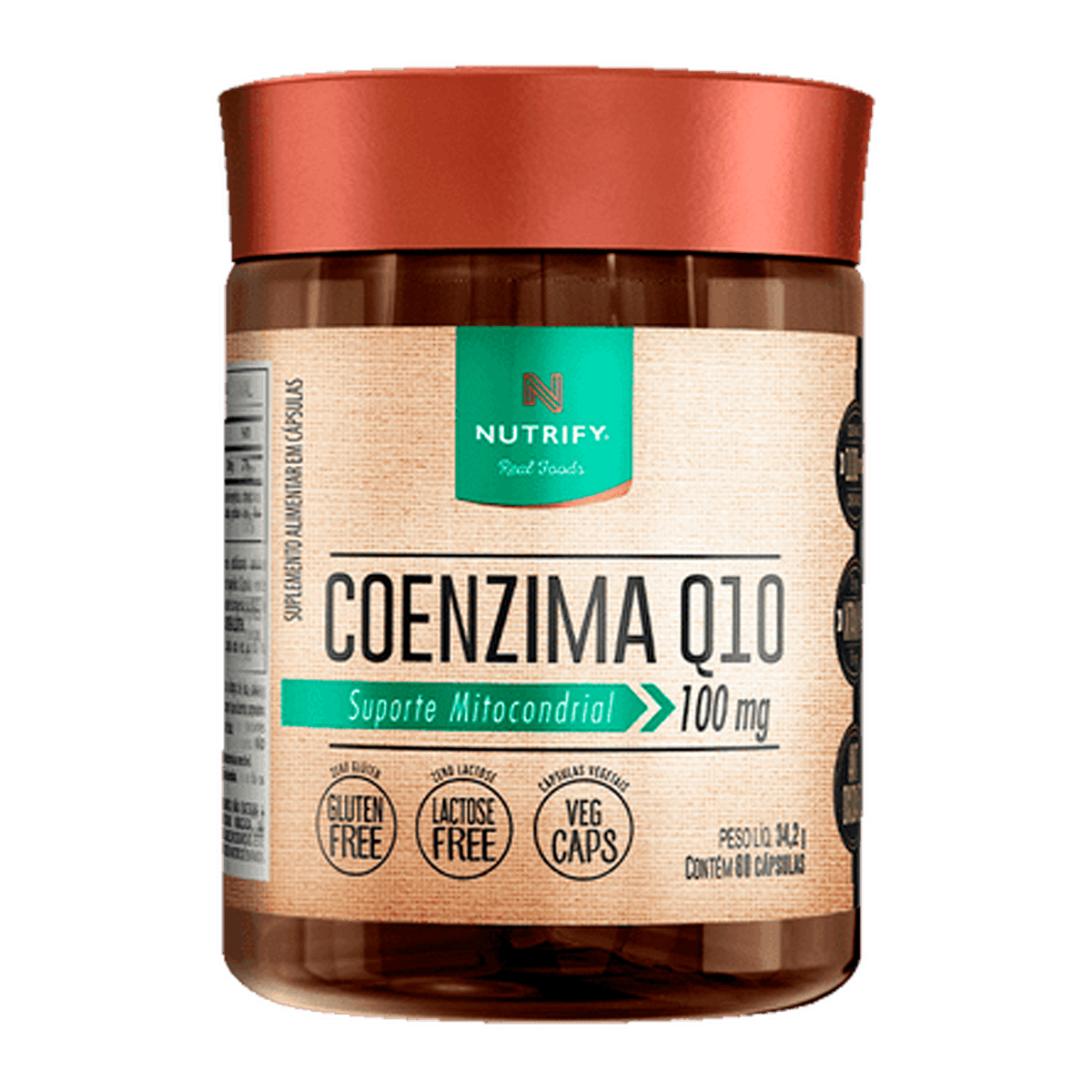 COENZIMA Q10 100mg NUTRIFY (INTEGRALMEDICA)