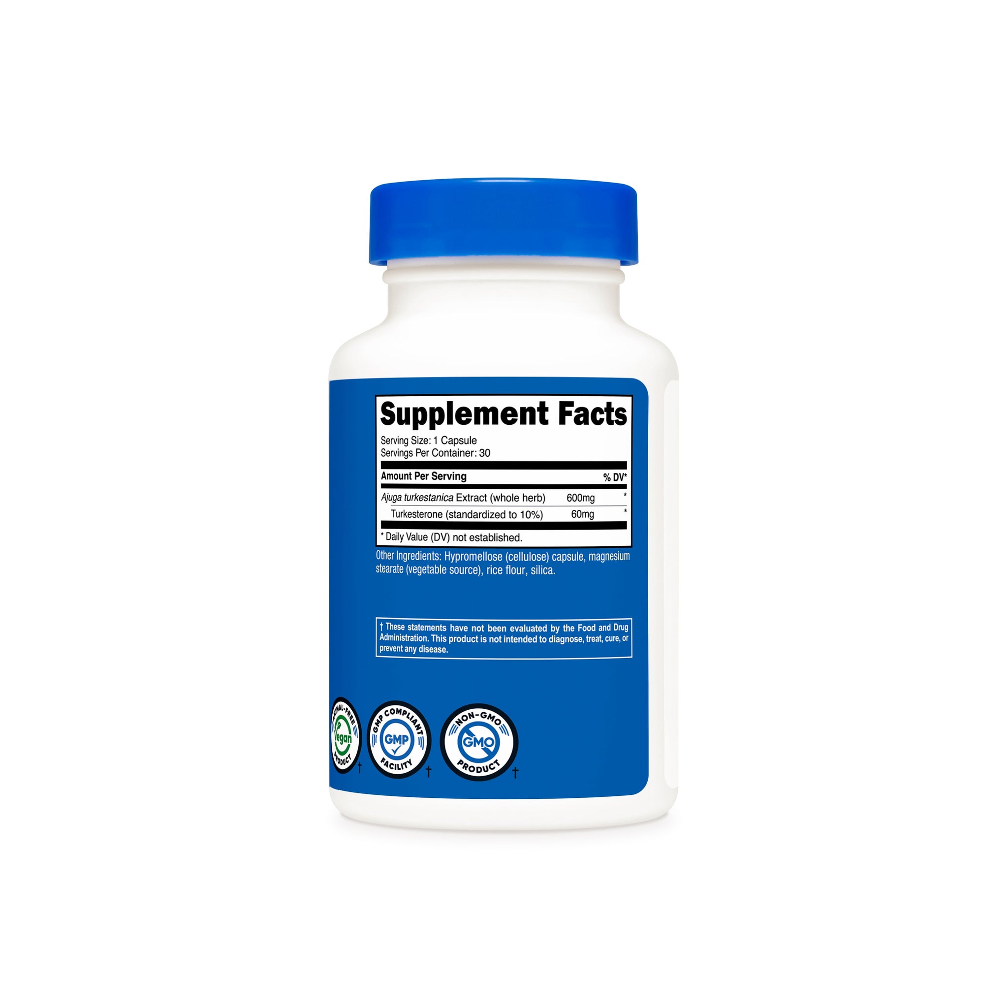 TURKESTERONA 30 CAP. NUTRICOST