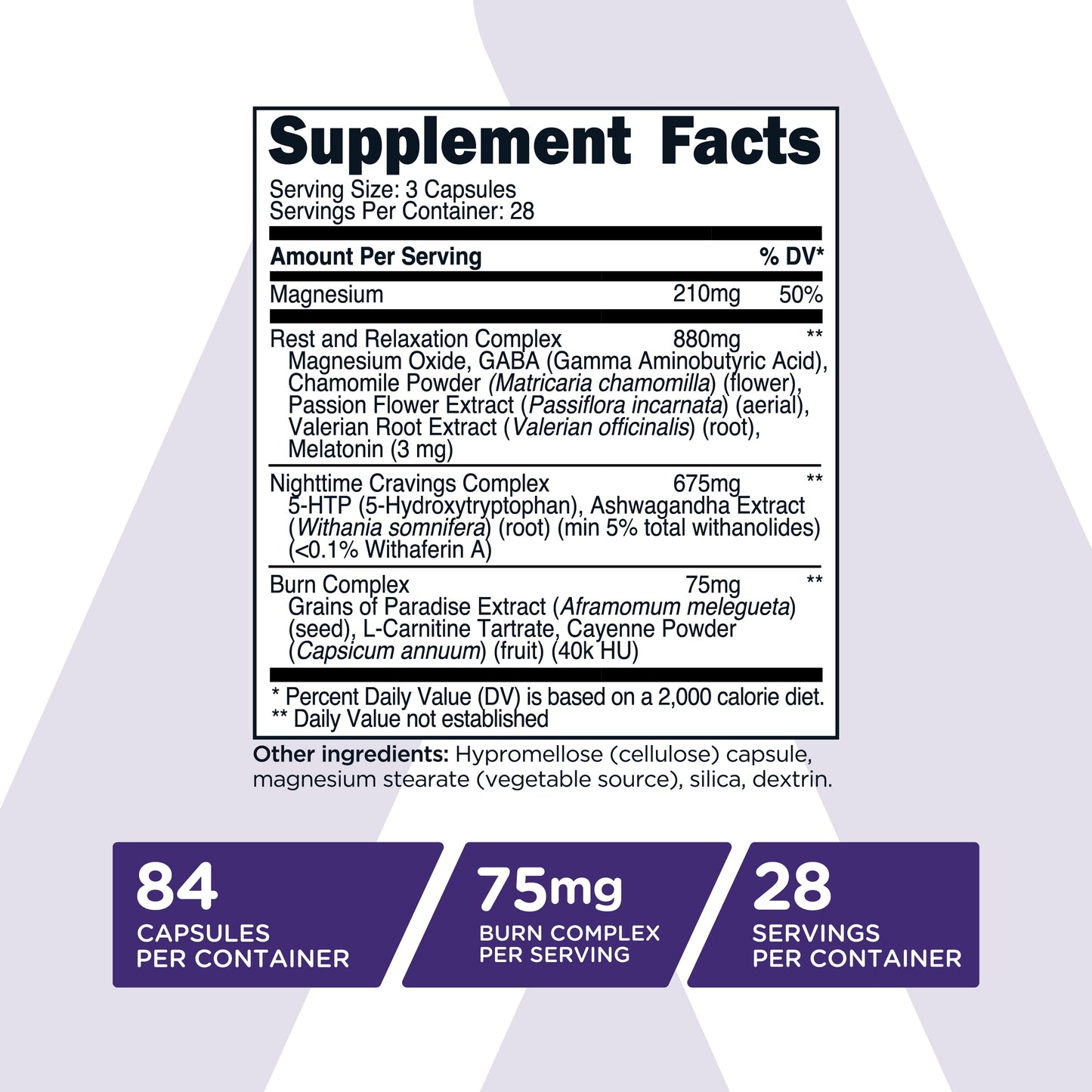 QUEMADOR NOCTURNO+ APOYO DEL SUEÑO 28 SERV. NUTRICOST