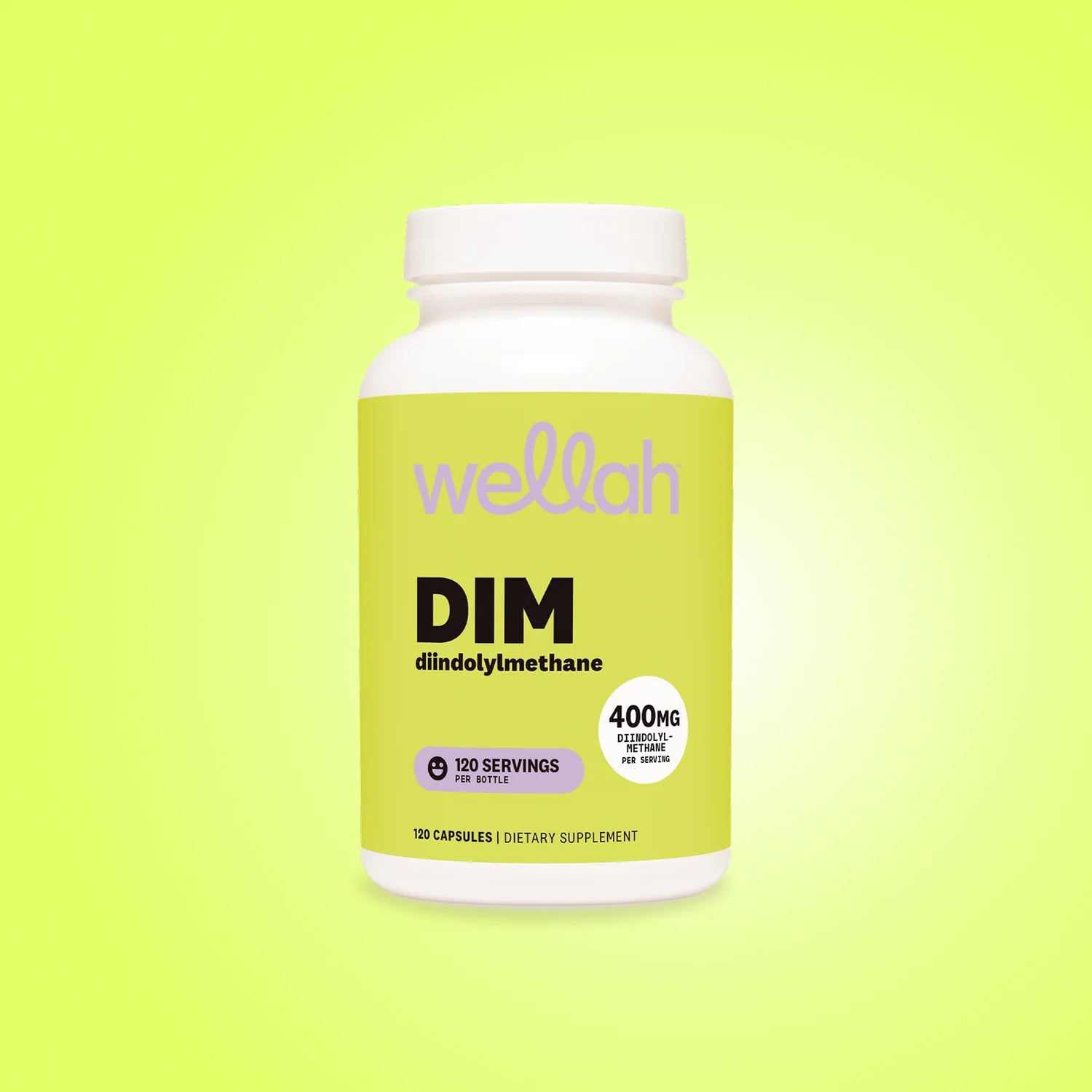 DIM 400mg /120 CAP. WELLAH