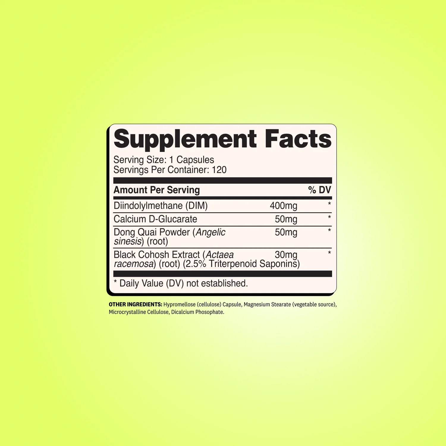 DIM 400mg /120 CAP. WELLAH