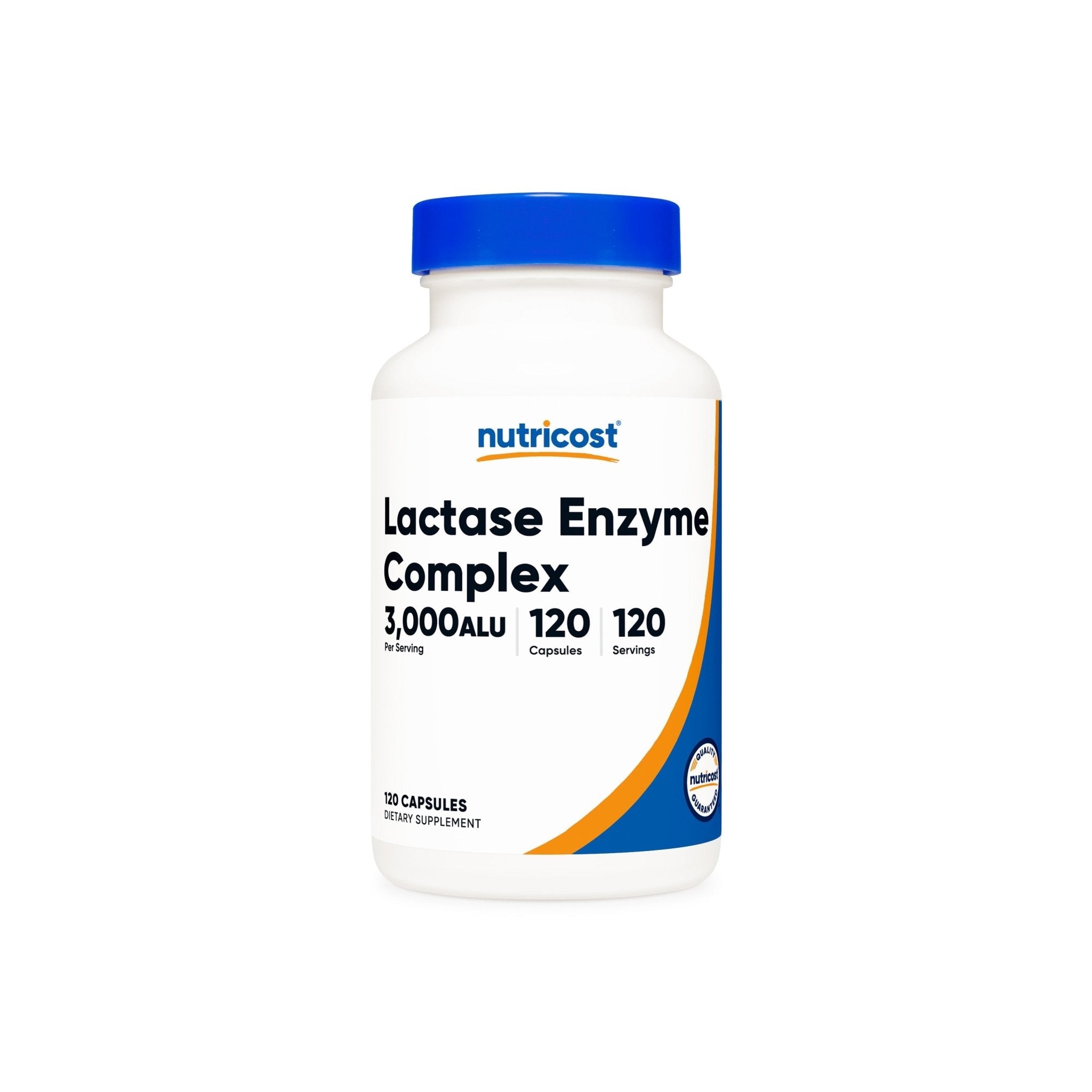 LACTASA ENZYMA COMPLEX 3000IU/120 CAP. NUTRICOST