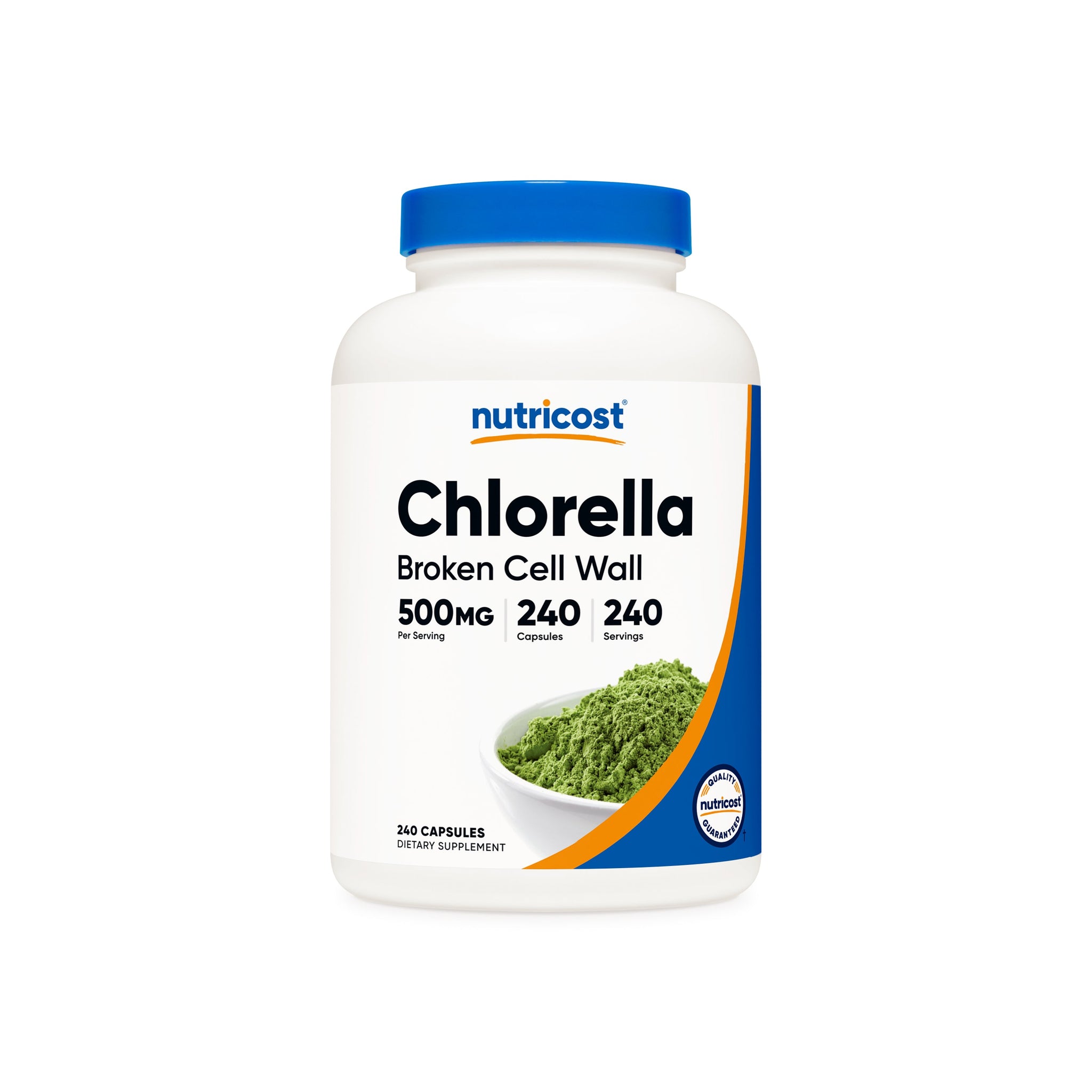 CLORELA 500MG /240 CAP. NUTRICOST