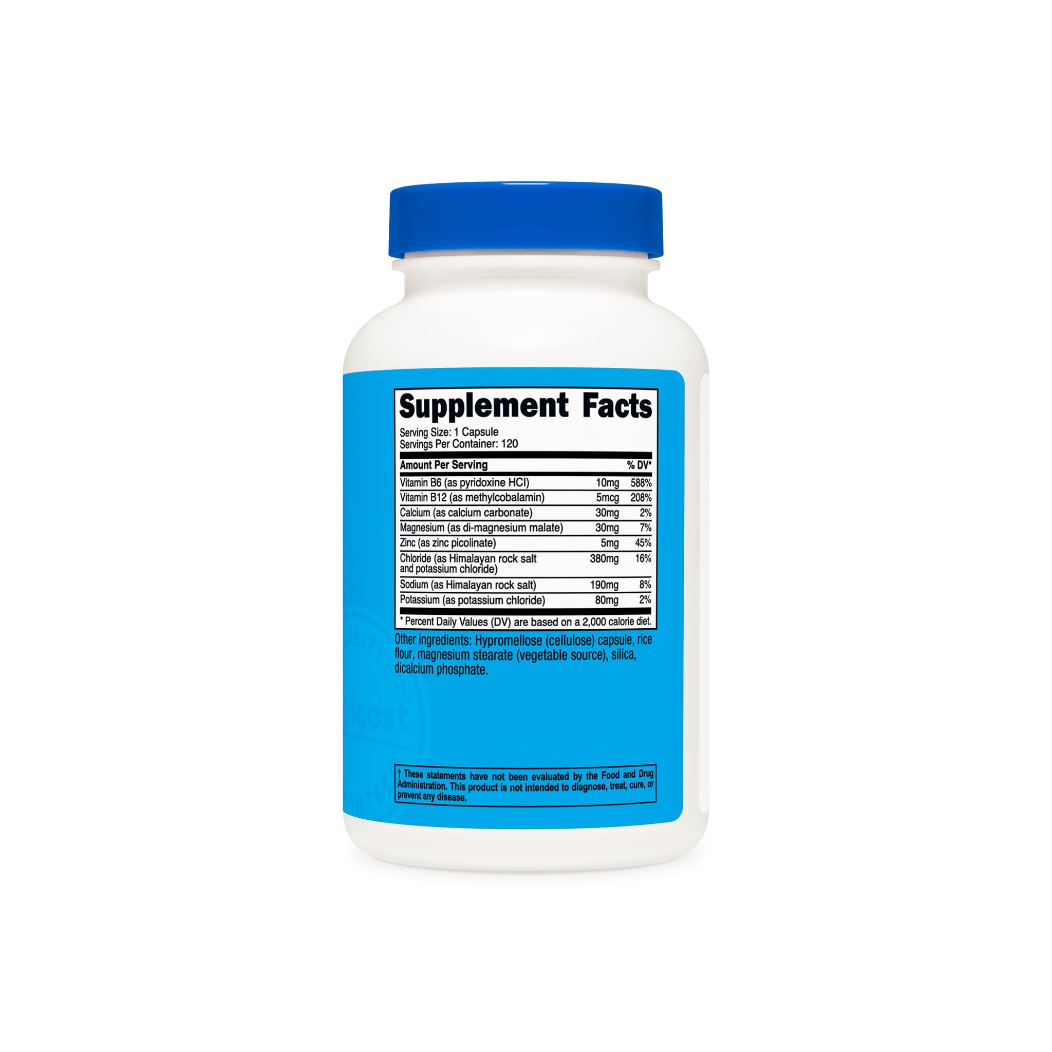 ELECTROLITOS 120 CAPSULAS NUTRICOST