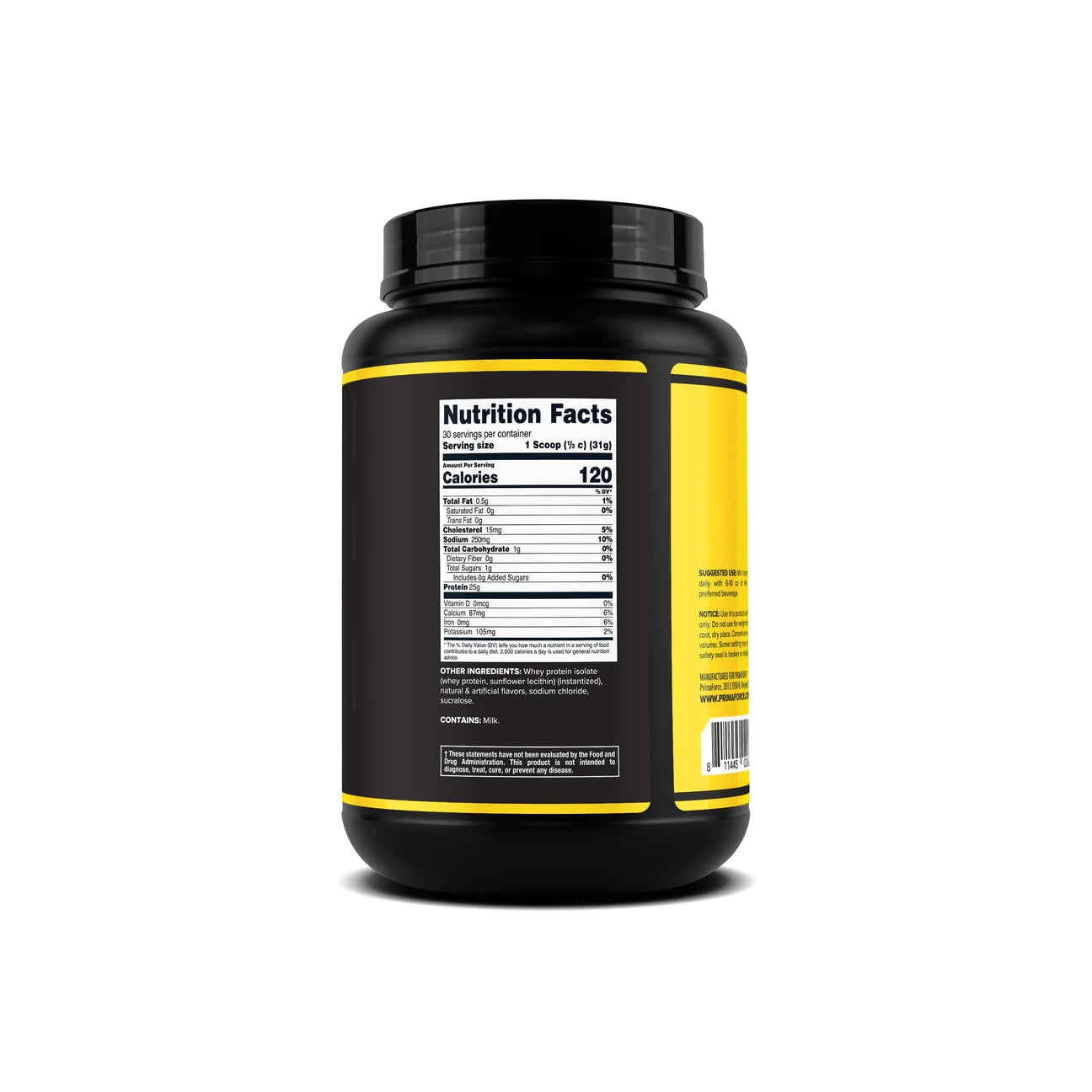 WHEY ISOLATE 2 LB PRIMAFORCE