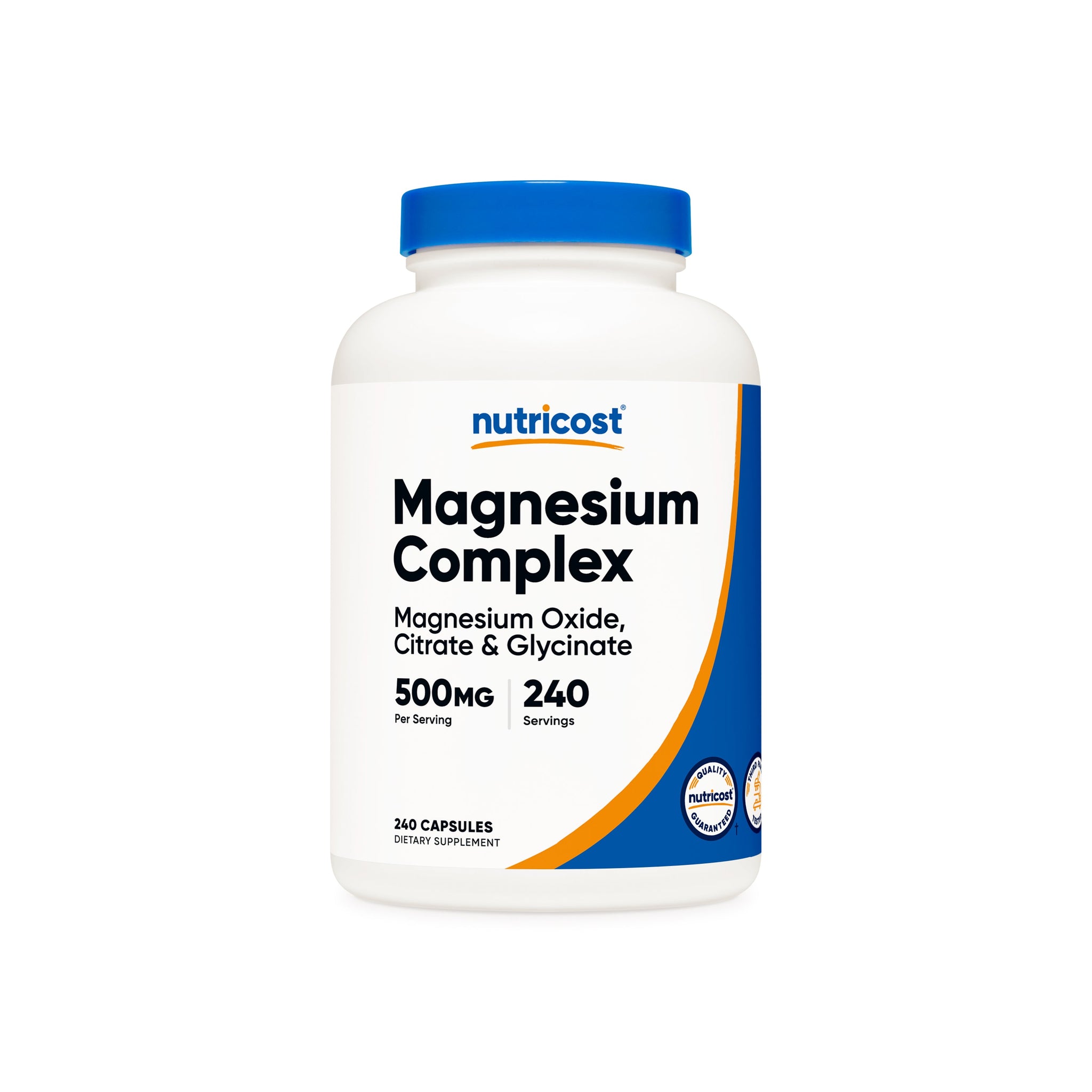 MAGNESIO COMPLEX 500 mg / 240 CAP NUTRICOST