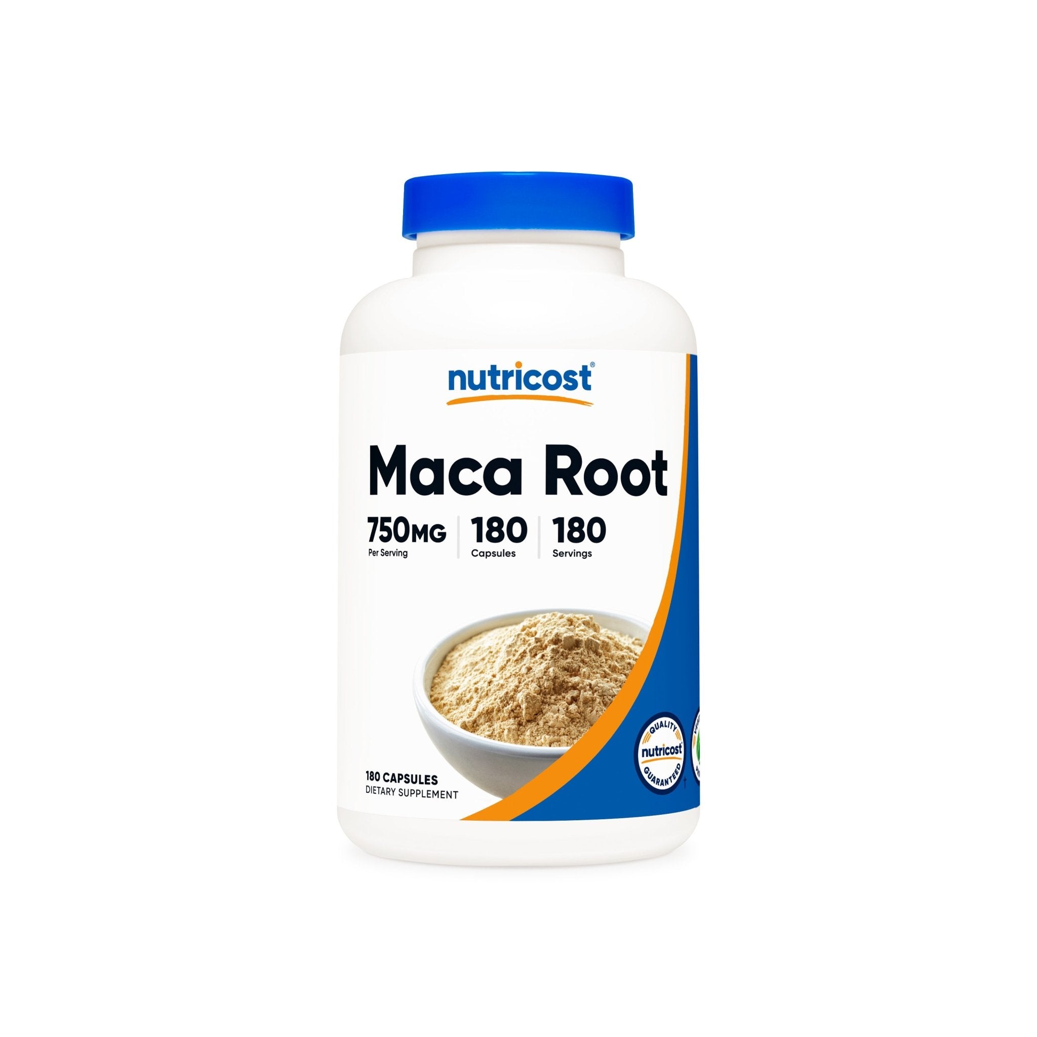 MACA ROOT 750MG /180 CAP NUTRICOST