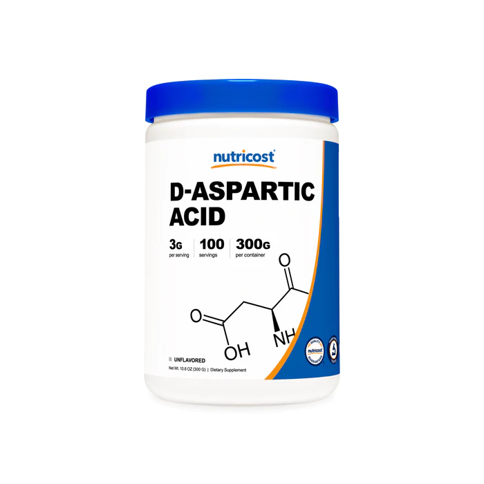 D-ASPARTIC ACID 3,000MG 100 SRV. NUTRICOST