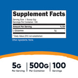 L GLUTAMINA 500 GR