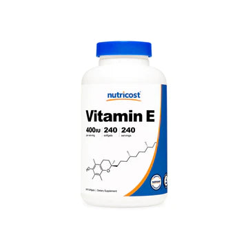 VITAMIN E SOFTGELS 400 IU 240 SOFTGELS NUTRICOST