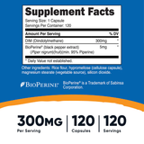 DIM 120 CAP. 300 MG NUTRICOST