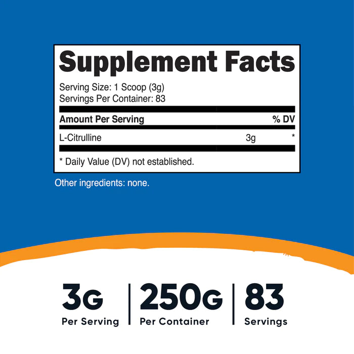 L-CITRULLINE 3G 83 SRV.