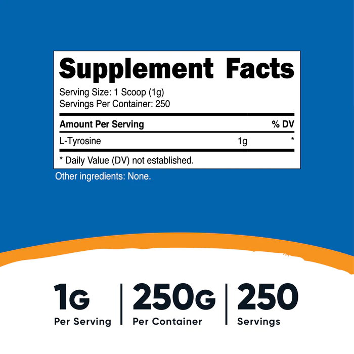 L-TYROSINE PODWER 250 GR