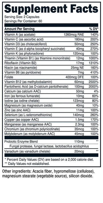 MULTIVITAMINICO  120 CAP NUTRICOST