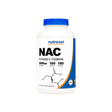 NAC 600 MG/ 180 Capsules NUTRICOST