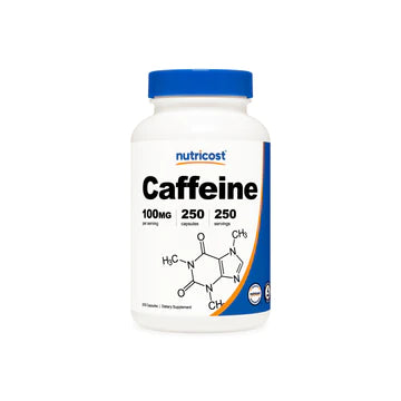 CAFEINA 100 MG 250 CAP NUTRICOST