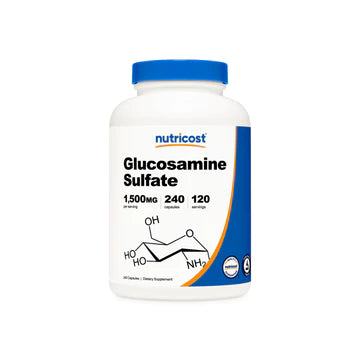 GLUCOSAMINE SULFATE 750 MG / 240 CAP NUTRICOST