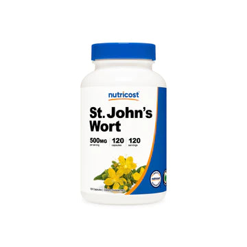 ST JOHNS WORT CAPSULES 500 MG 120 CAP NUTRICOST