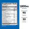 TESTOSTERONE COMPLEX 1800MG / 90 CAP. - Imagen 2