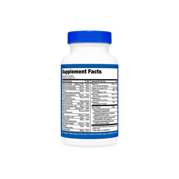 MULTIVITAMIN FOR MEN   (120 Capsules) NUTRICOST - Imagen 2