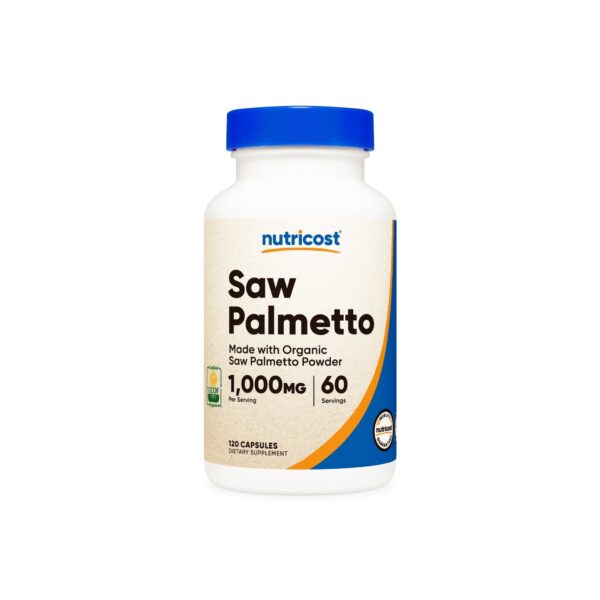 SAW PALMETTO 500 MG 120 CAP NUTRICOST