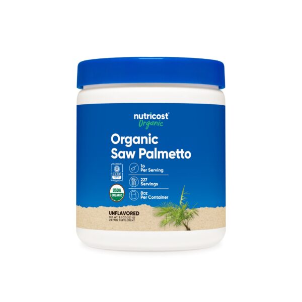SAW PALMETO POWDER ORGANIC 8 OZ