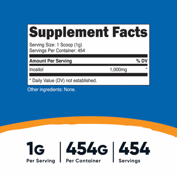INOSITOL 1LB - Imagen 2