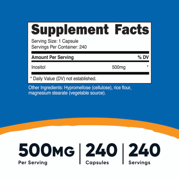 INOSITOL  240 CAP - Imagen 2