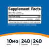 BIOTIN 10,000 mcg 240 CAP - Imagen 2