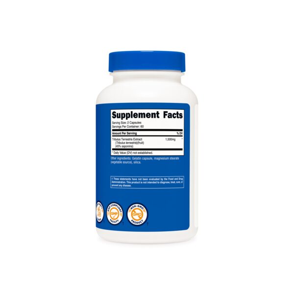 TRIBULUS 1500 MG 120 CAP NUTRICOST - Imagen 2