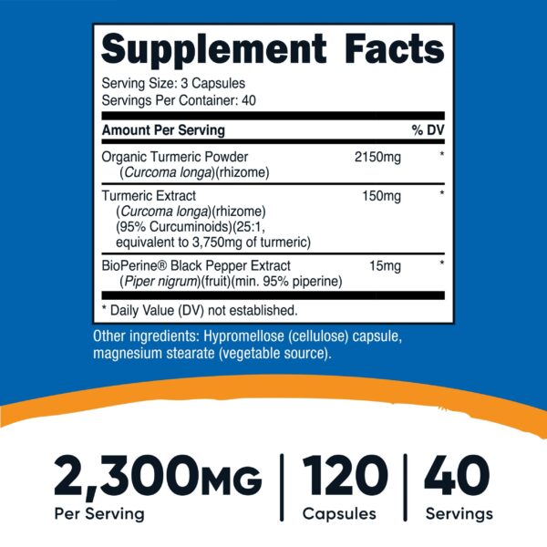 CURCUMA 2,300 MG - Imagen 2