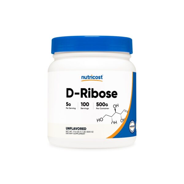 NUTRICOST D-RIBOSE 500G / 100 SRV.