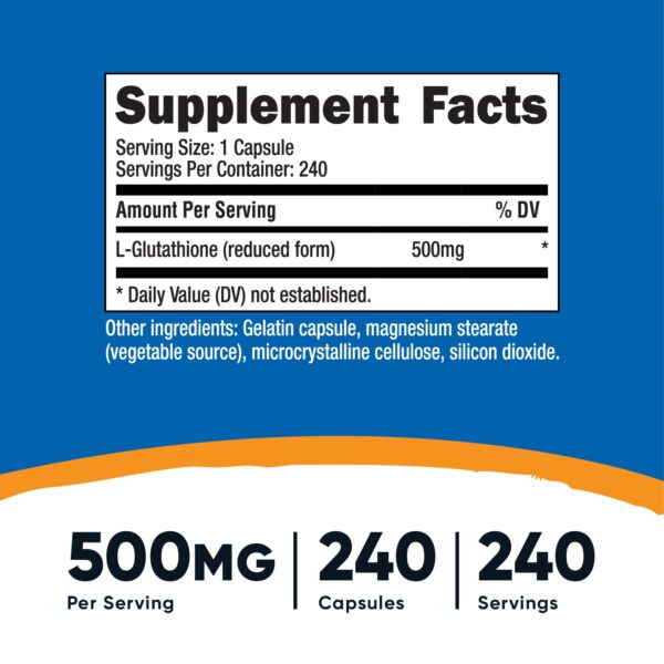GLUTATHIONE CAPSULAS - Imagen 2