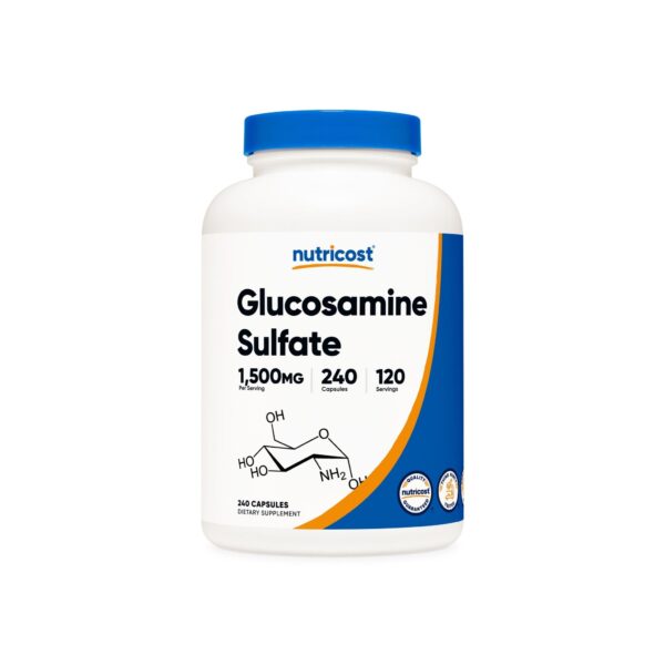 GLUCOSAMINE SULFATE 750 MG / 240 CAP NUTRICOST